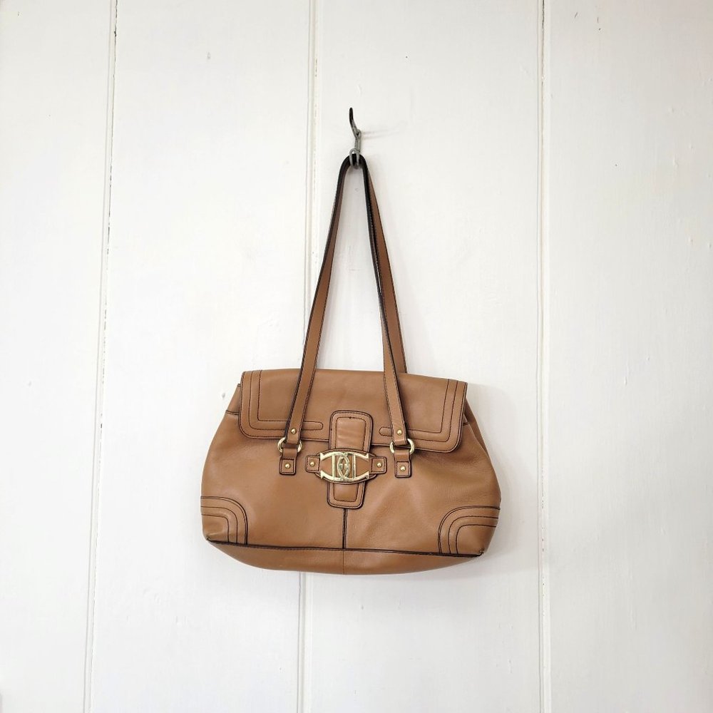 Etienne Aigner Tan Leather Vintage Purse - Picture 8 of 8